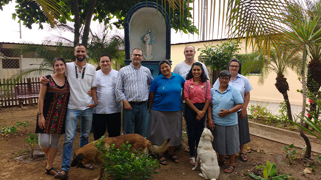 Saluto ai missionari che rientrano dall'Ecuador...